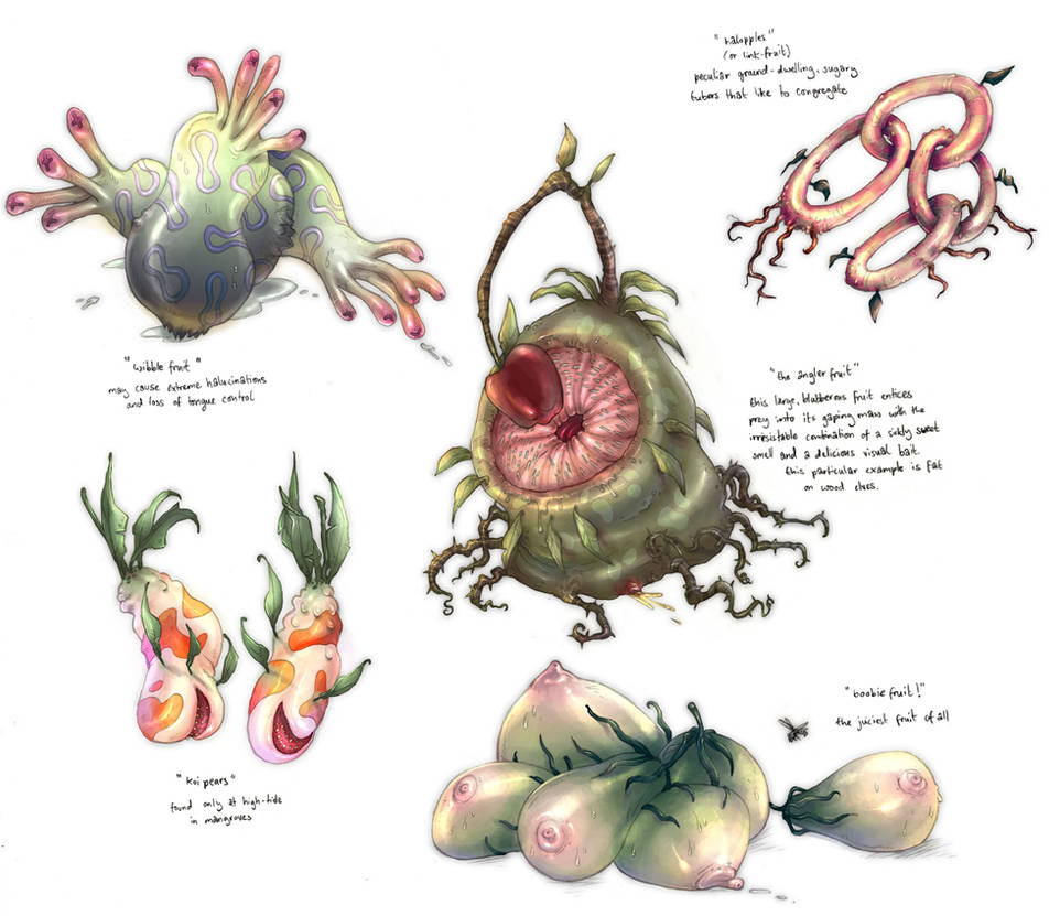 Weird Fruit by yvash