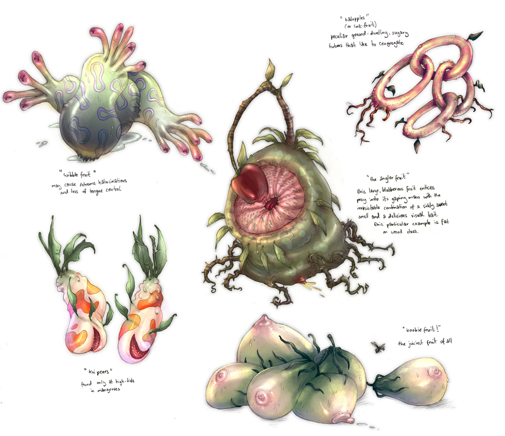 Weird Fruit by yvash