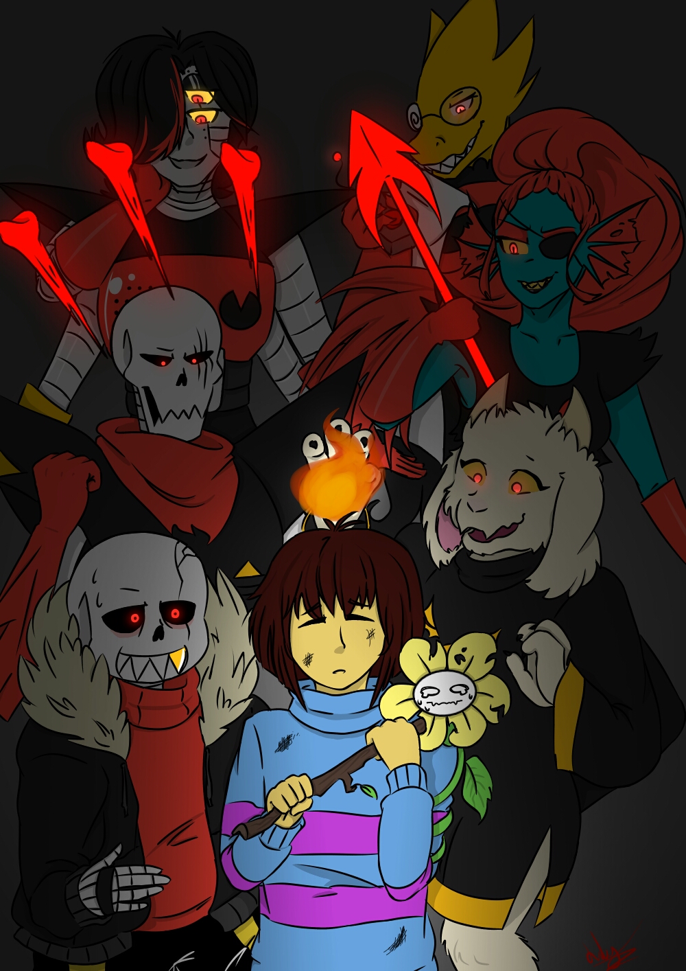 Underfell by crispicroissant on DeviantArt