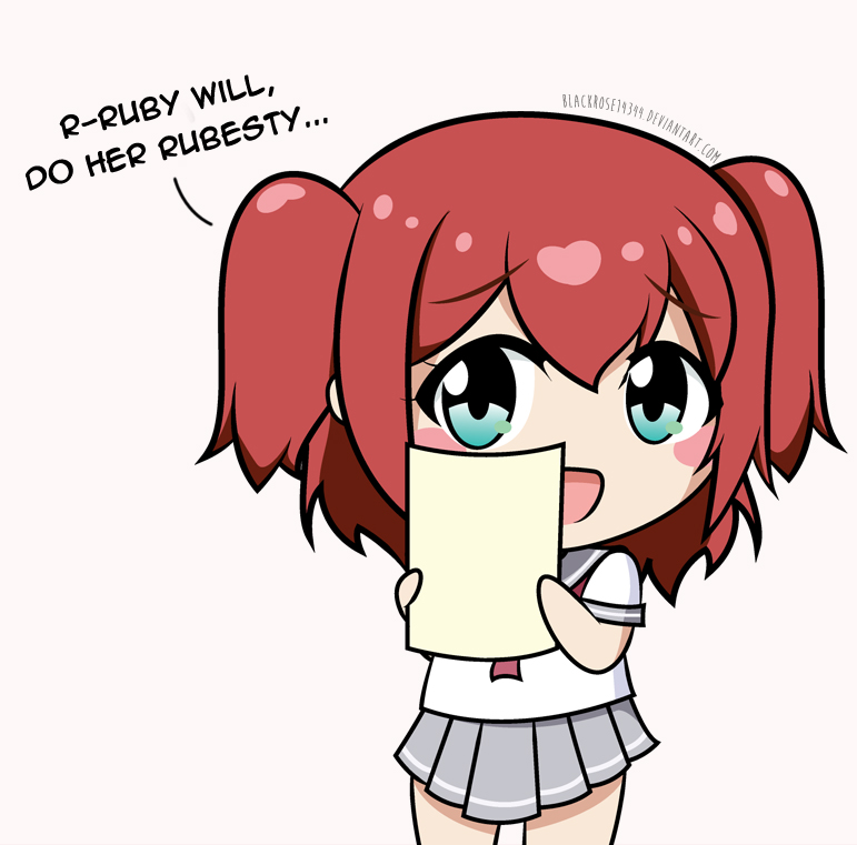 Rubery Robby Rubesty Ruby Chibi by blackrose14344 on DeviantArt
