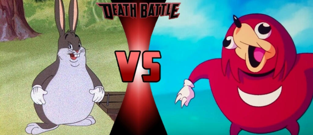 Big Chungus vs Uganda Knuckles. by kekeevrex008 on DeviantArt