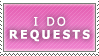 I do requests stamp by squeekaboo