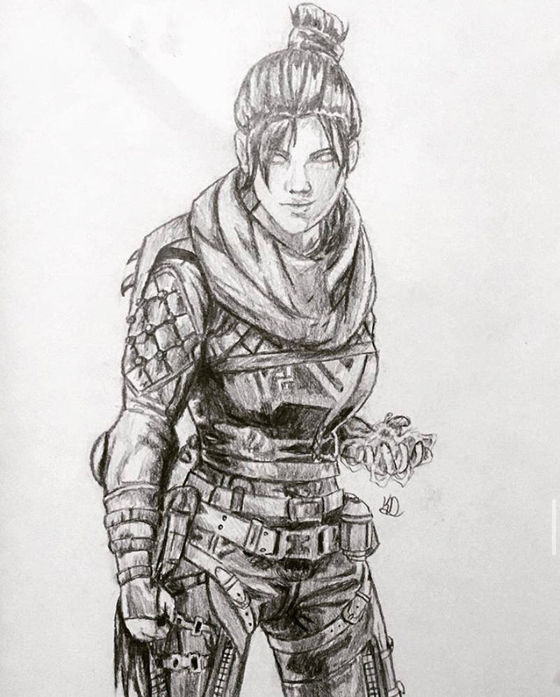 Wraith Apex Legends by Griffins-Peak on DeviantArt