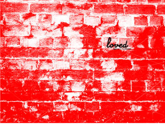 Red Brick background