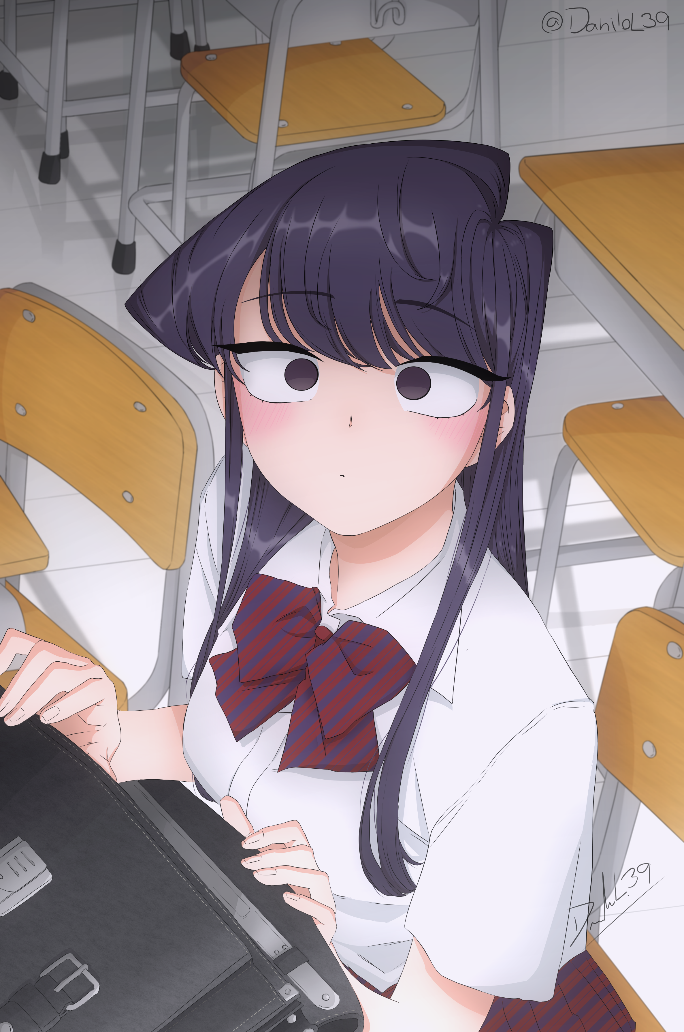 Komi-san by JGrzybek on DeviantArt