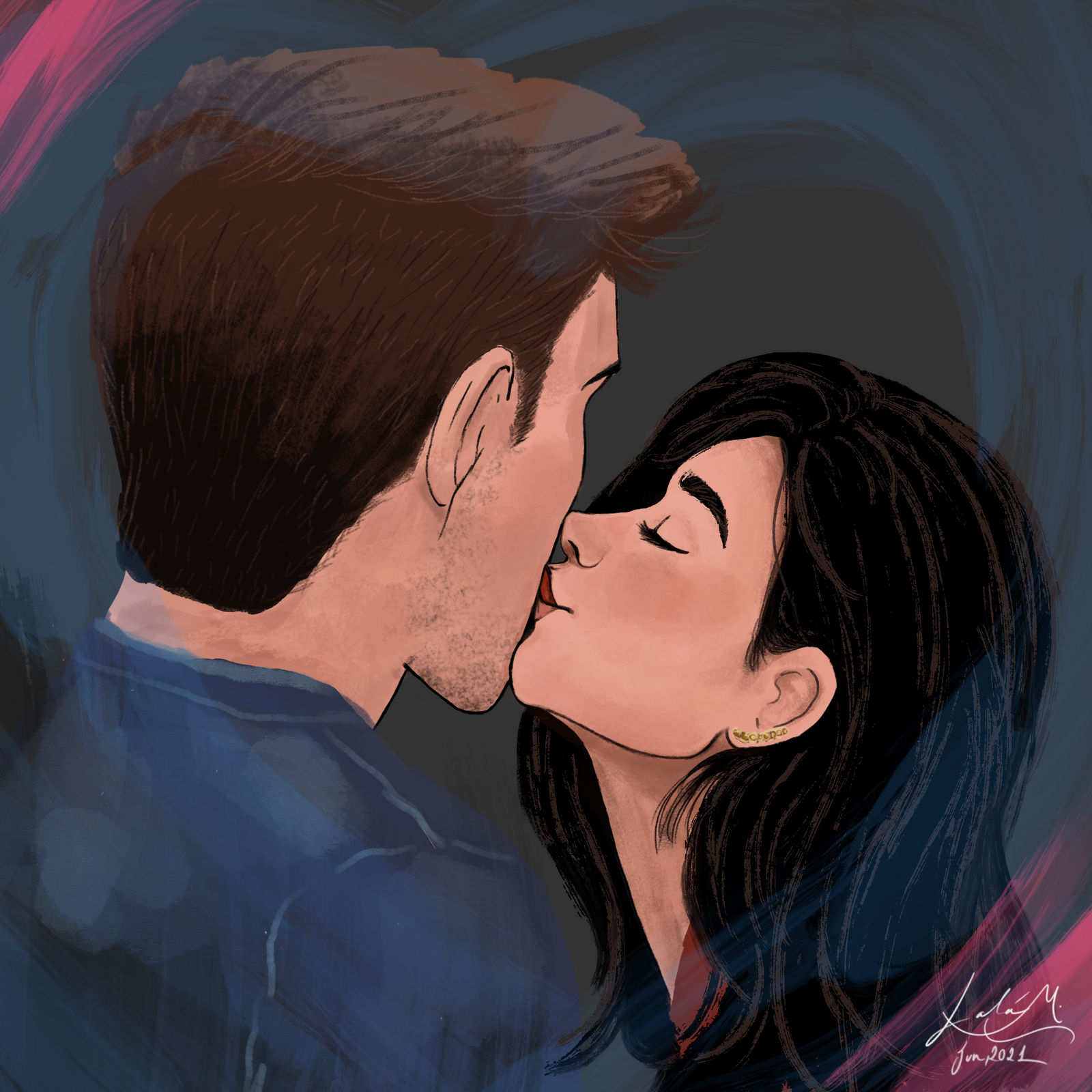 Kiss Deviantart Kiss by LissaMachado on DeviantArt