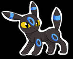 Shiny Umbreon by CatAteMySoup