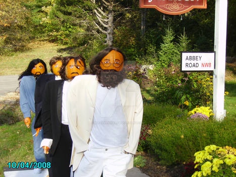 Pumpkins on Abbey Road