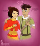 Kai and Jinora (Kainora Promise) by Jazmin-Jazz