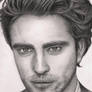 'Robert Pattinson' graphite portrait