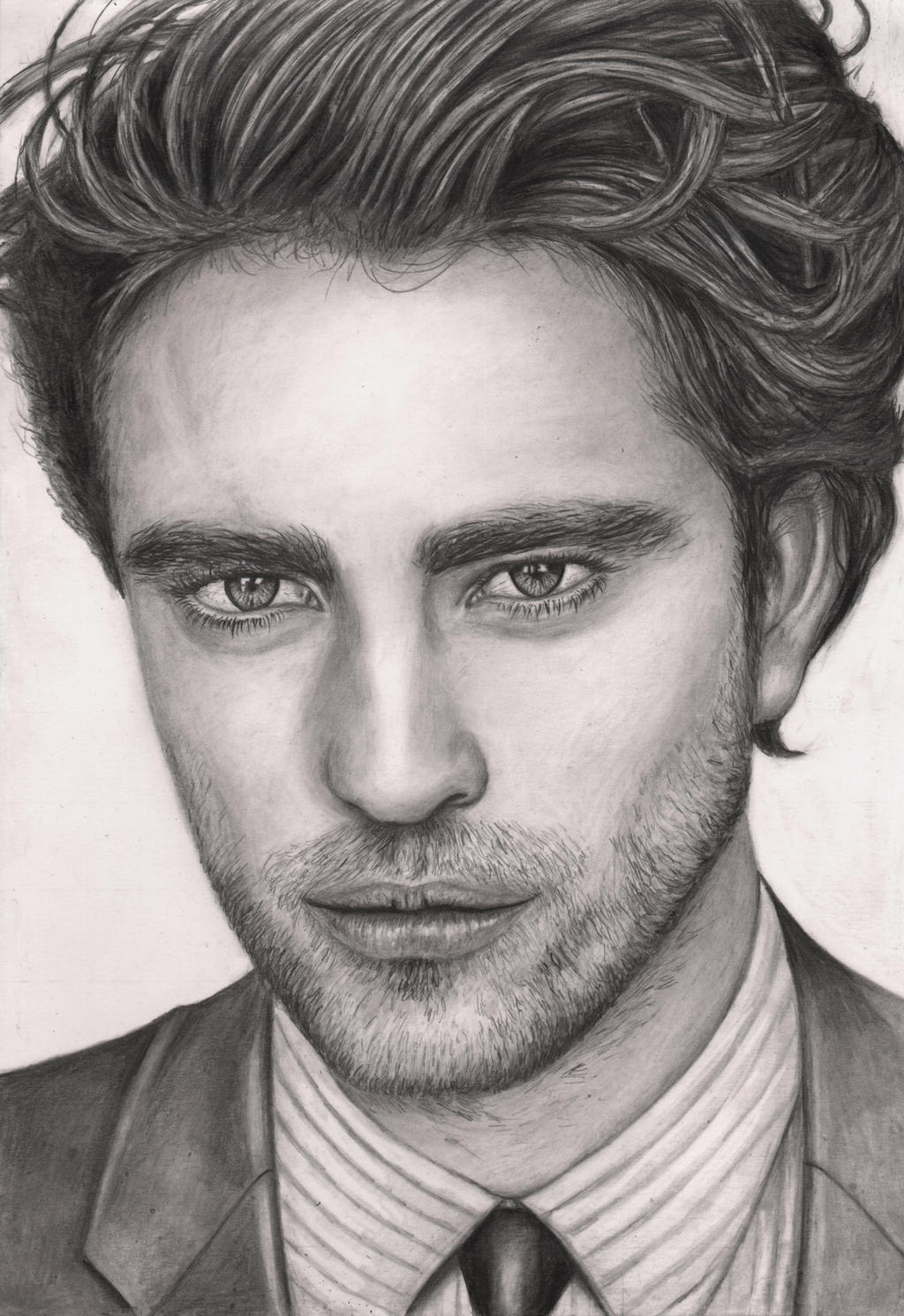 'Robert Pattinson' graphite portrait