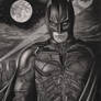 'The Dark Knight' graphite drawing