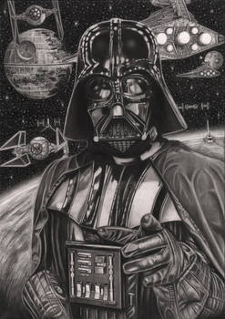 'THE EMPIRE NEEDS YOU' Graphite drawing