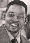 'Will Smith' graphite portrait