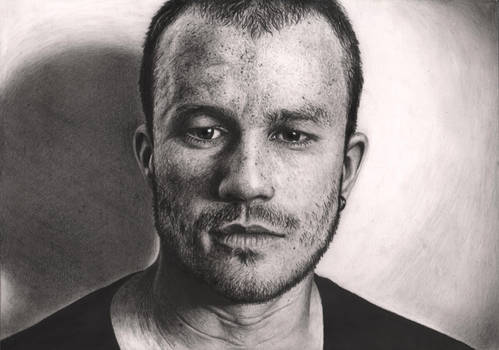 'Heath Ledger' Graphite portrait