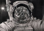 'The Final Frontier' graphite drawing by Pen-Tacular-Artist