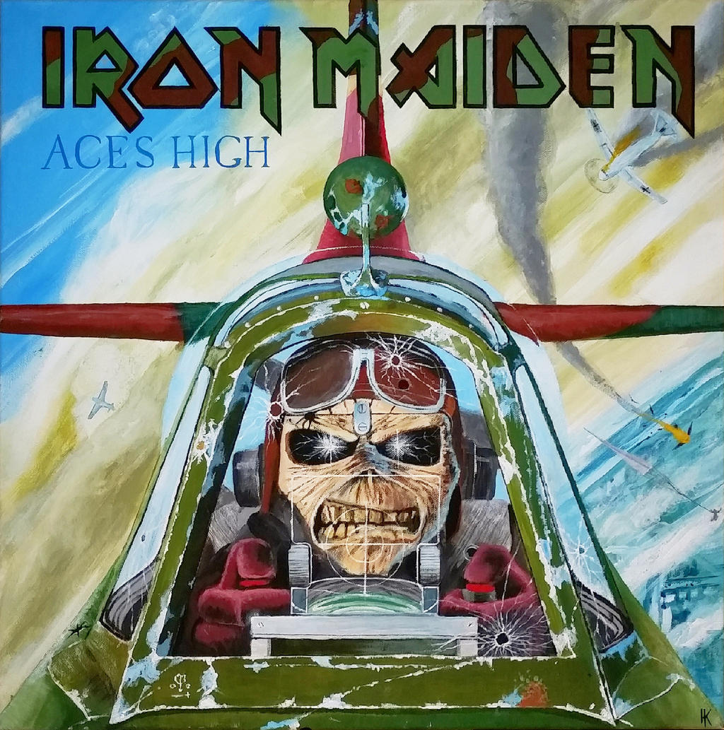 Iron Maiden Cover Art by Helenfee on DeviantArt