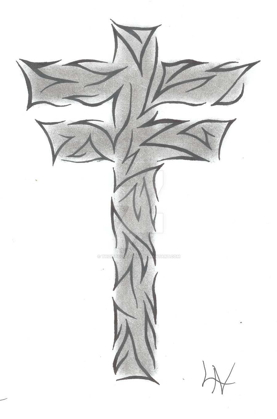 Double Armed Cross by thgirtruocnairb on DeviantArt