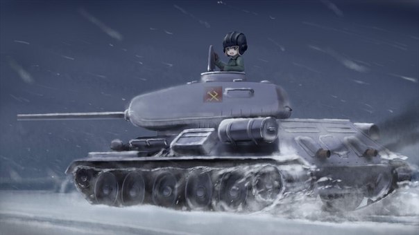 katyusha in t-34-85