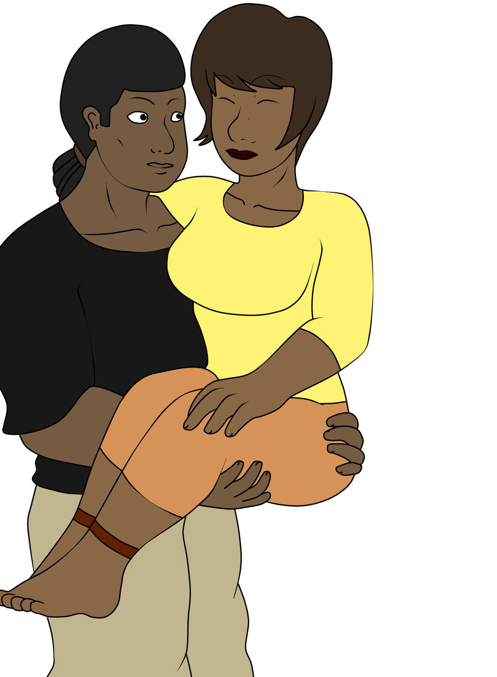 Rashad and Rosalina 2 (OC) color