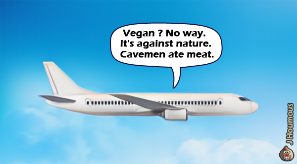 Cavemen ate meat