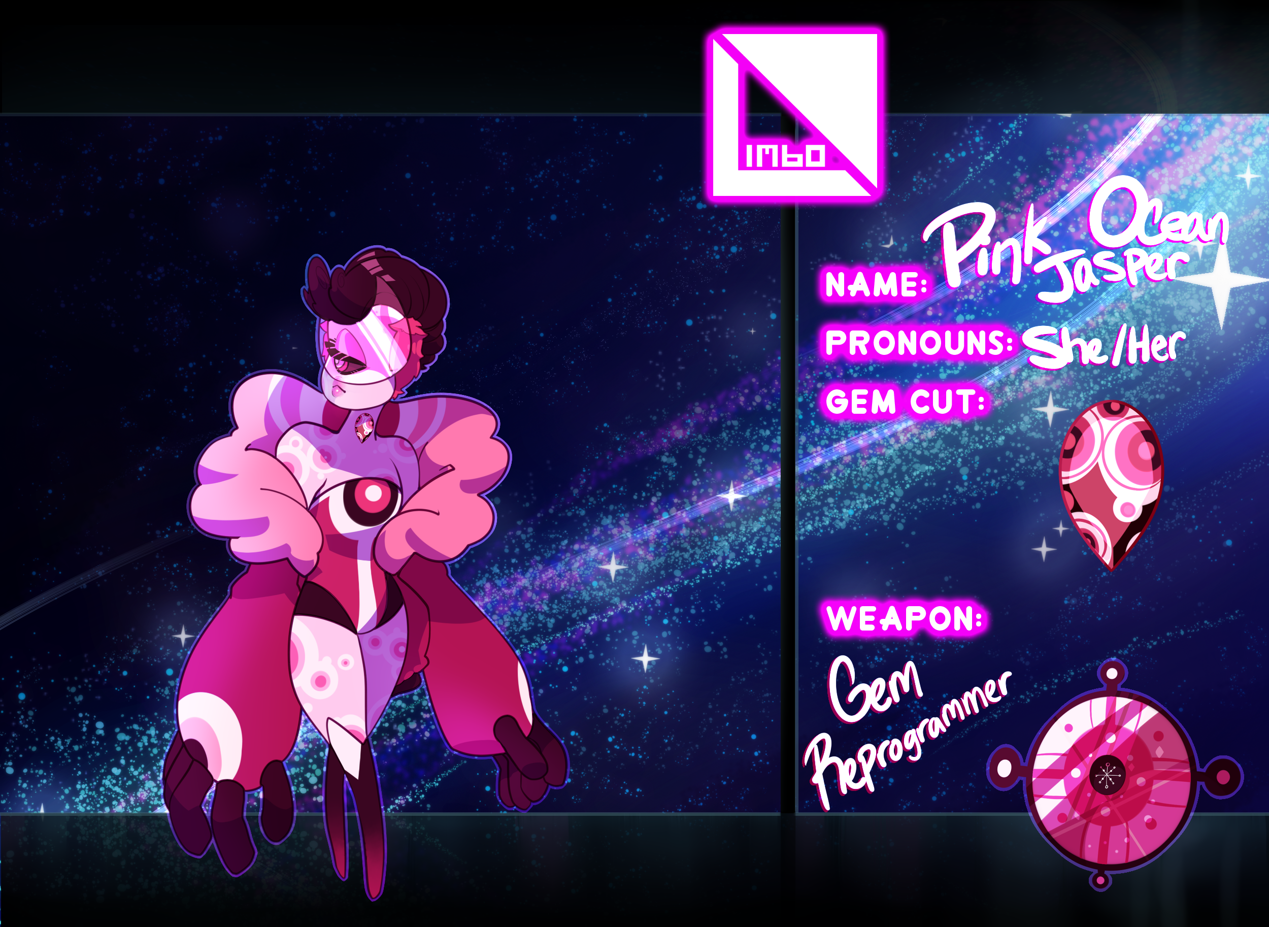 LIMBO Gem Club Application: Pink Ocean Jasper