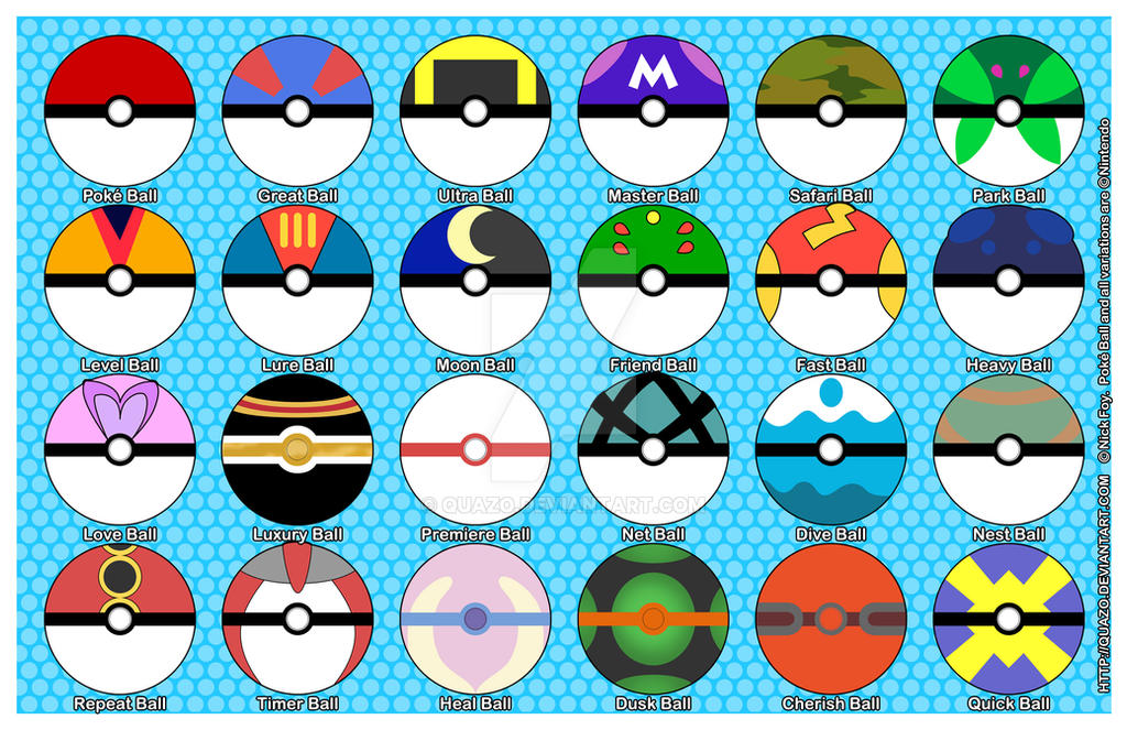 Every Single Pokeball