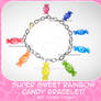 Sweet Rainbow Candy Bracelet