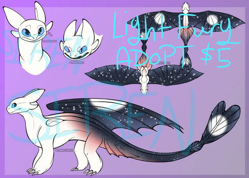 Light Fury Adopt [CLOSED]