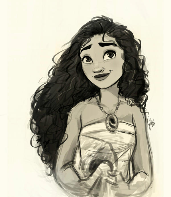 Sketch Of This Beautiful Girl With Curly Hair By Gian16 On