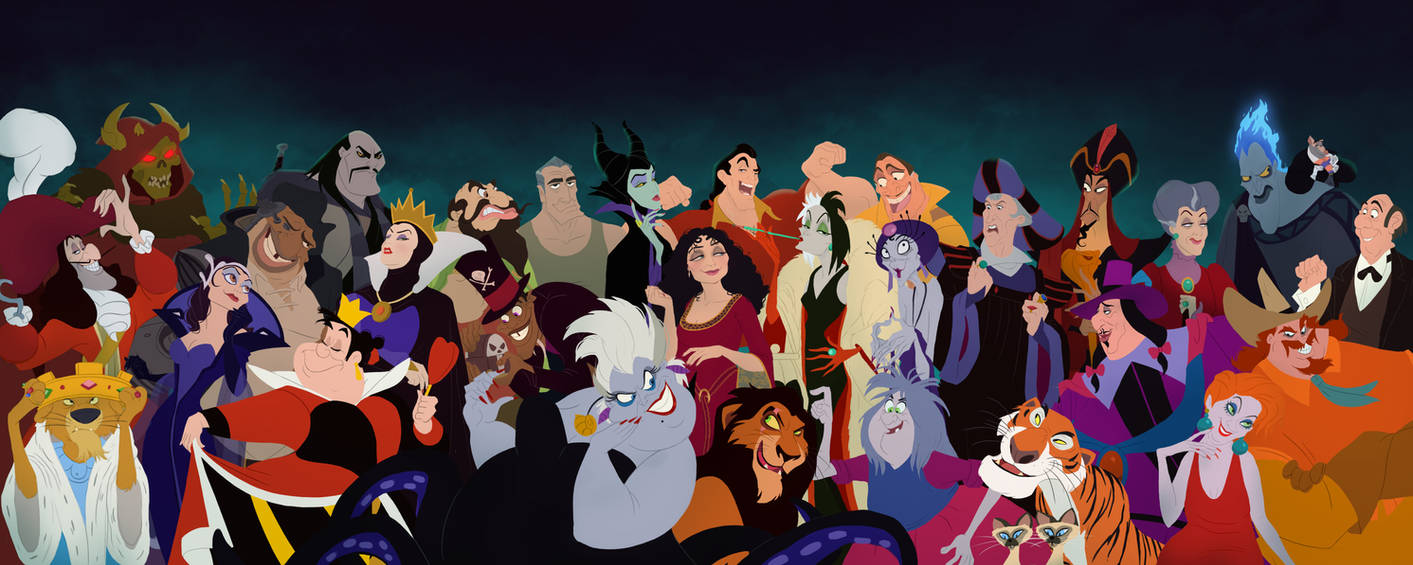 DISNEY VILLAINS By Gian16 On DeviantArt disney-villains-by-gian16-on-deviantart