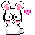 FREE Bunny Nerd Icon