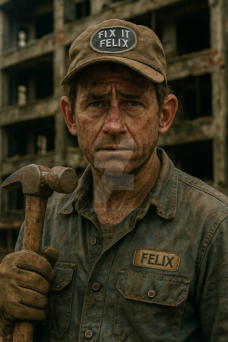 Fix-It Felix by AaronTigerTear on DeviantArt