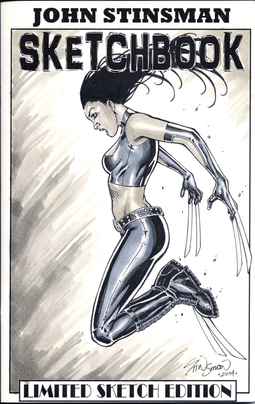 X-23 Sketchbook Cover 01