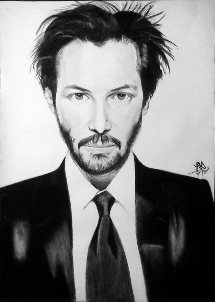 keanu reeves by yaraedrees on DeviantArt