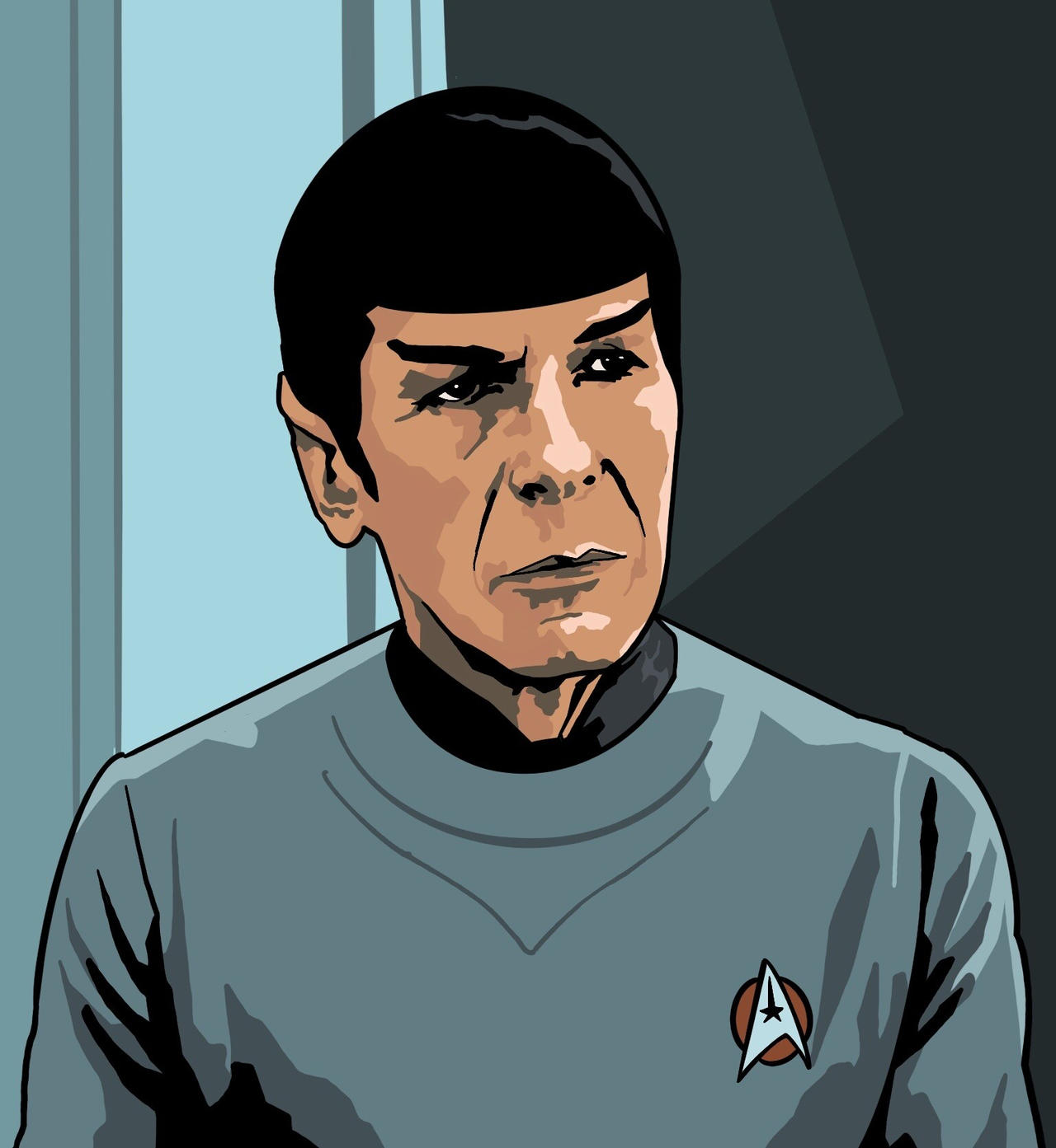 Spock by Twoface1077 on DeviantArt