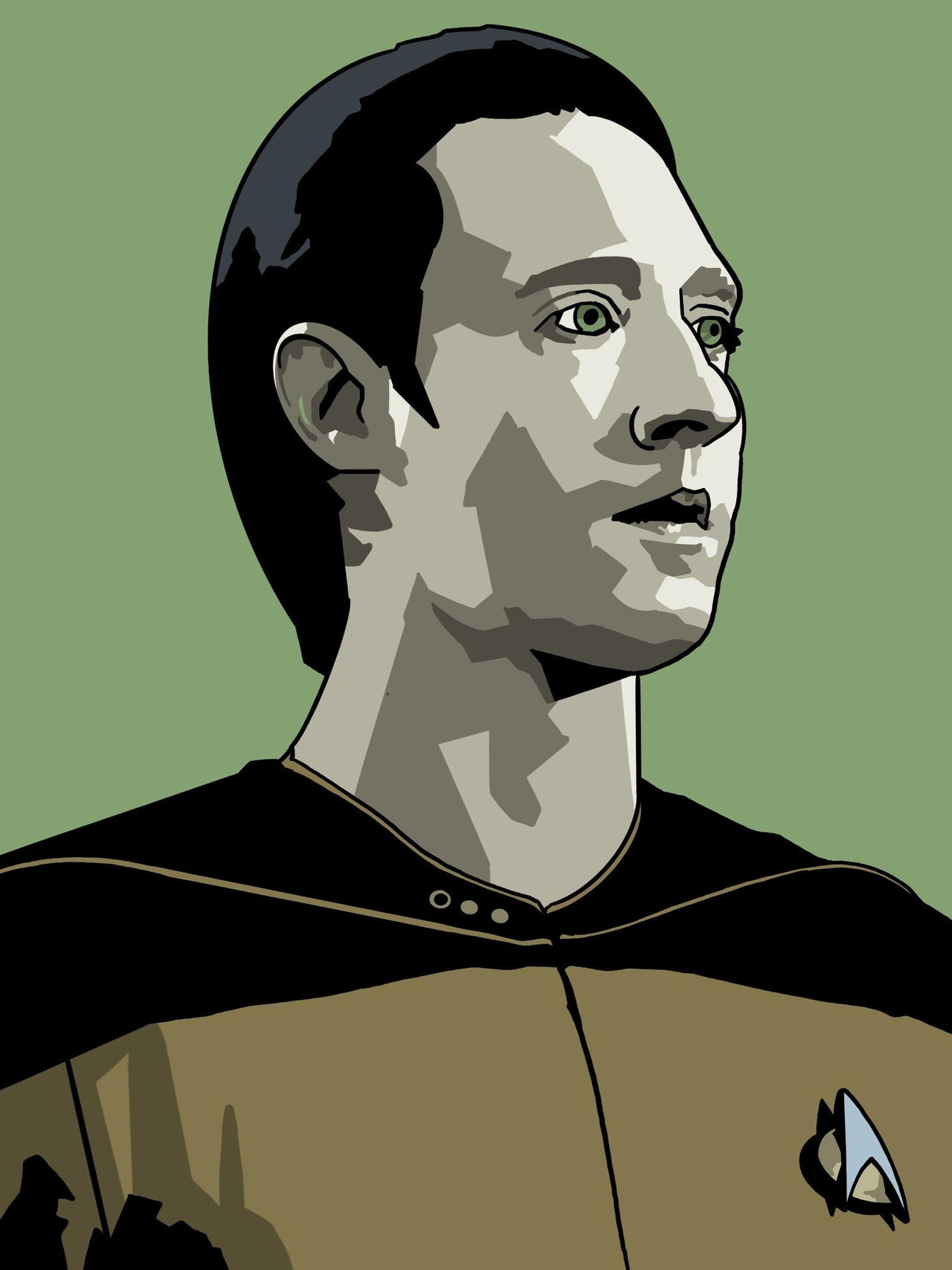 Commander Data by Twoface1077 on DeviantArt