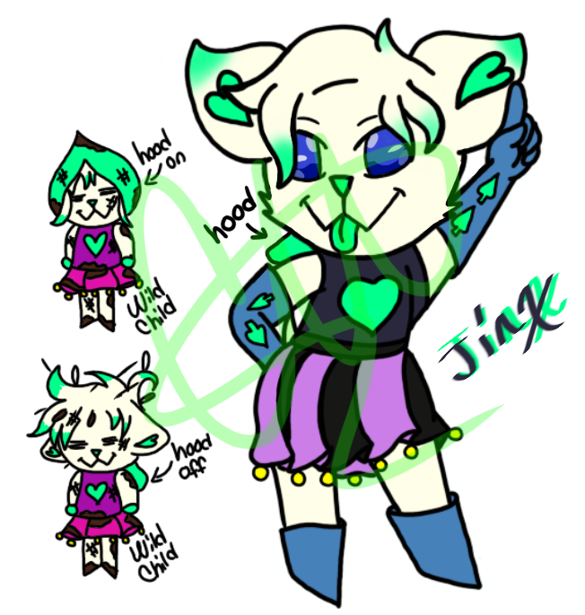 Jinx Fox Ripper Jinx by Sarahfox12 on DeviantArt