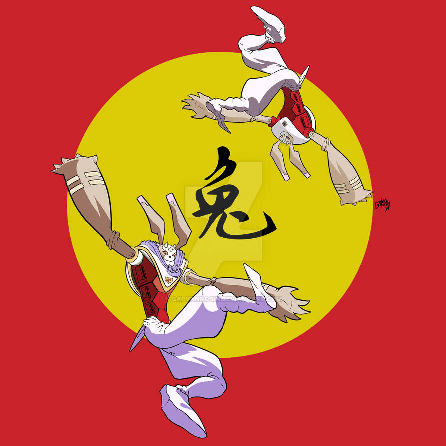 Andiramon - Year of rabbit - 2023 by Galvanrosin on DeviantArt
