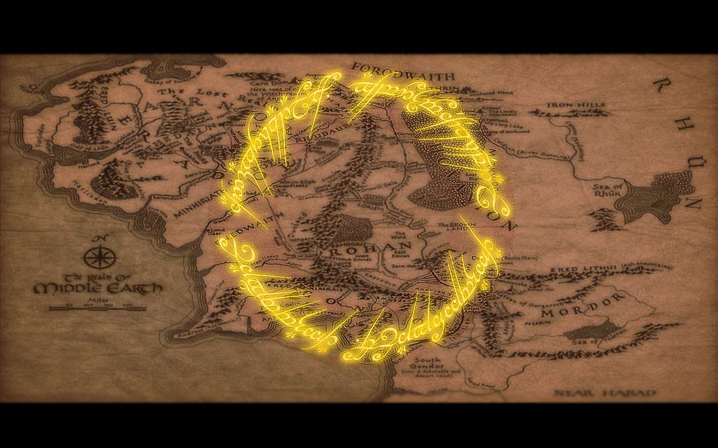 LOTR - Ring over Middle Earth