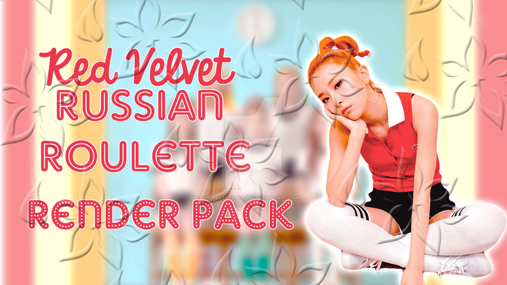 Russian Roulette Rv Aesthetic Red Velvet Russian Roulette Teaser Render Pack by AestheticJoyri on ...