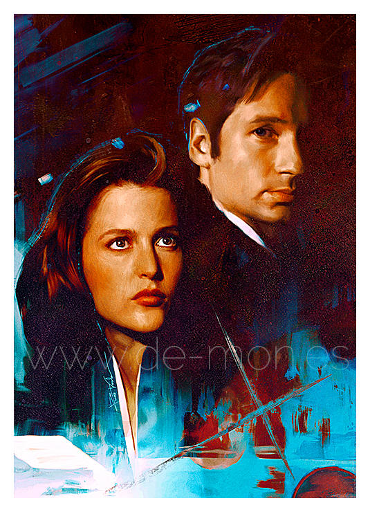 The X-Files - Fan art by De-monVarela on DeviantArt