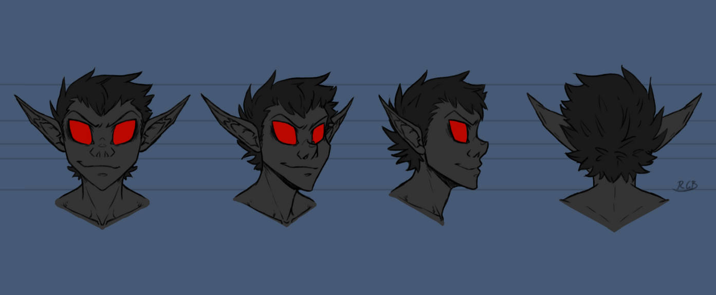 Error head turn-around by SkadefroDane on DeviantArt
