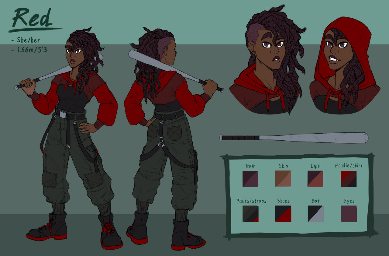 Red ref v2 by SkadefroDane on DeviantArt