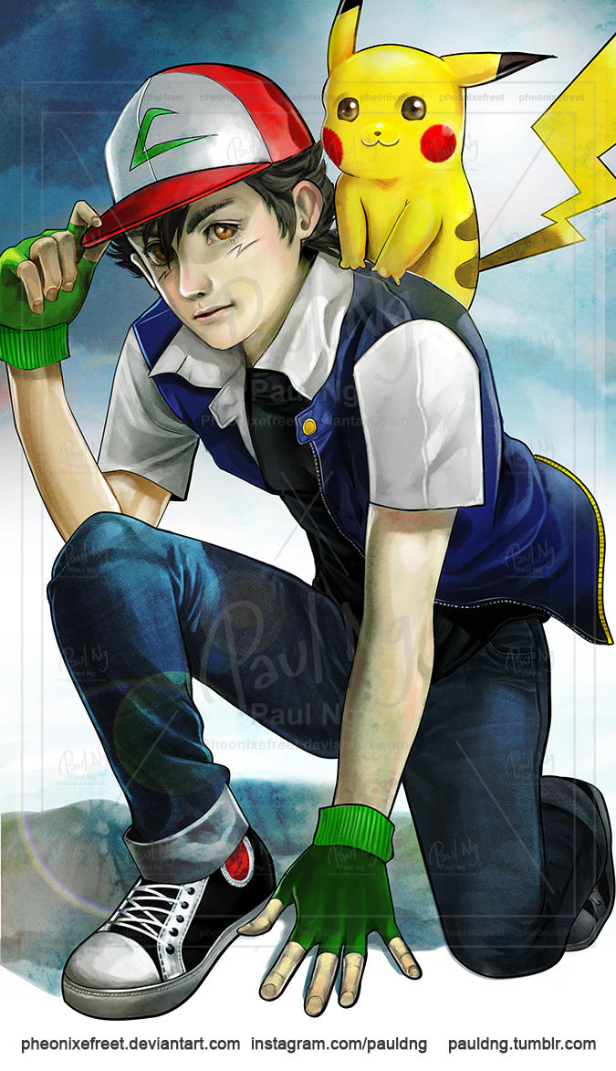 Pokemon - Ash Ketchum By Pauldng On Deviantart