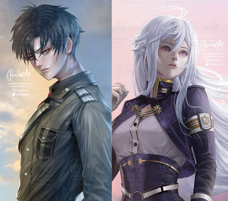 86 Eighty Six Shin and Lena by pauldng on DeviantArt