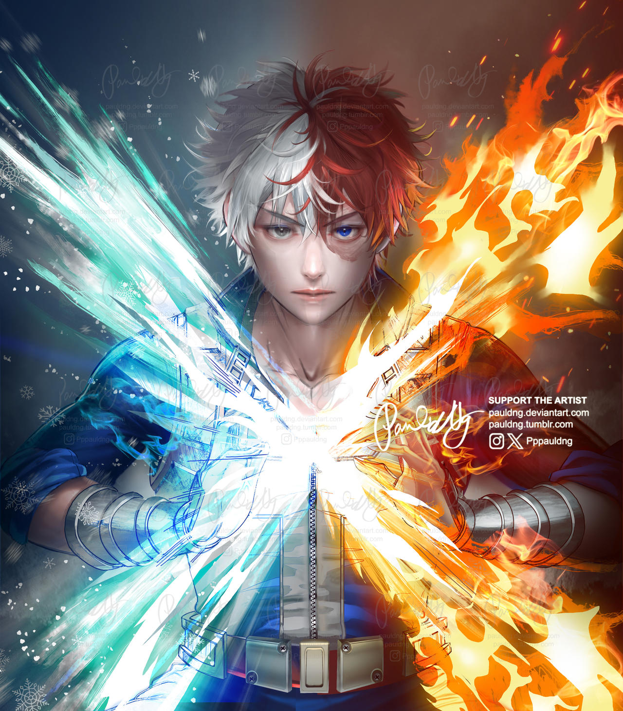 MHA Shoto Todoroki by pauldng on DeviantArt