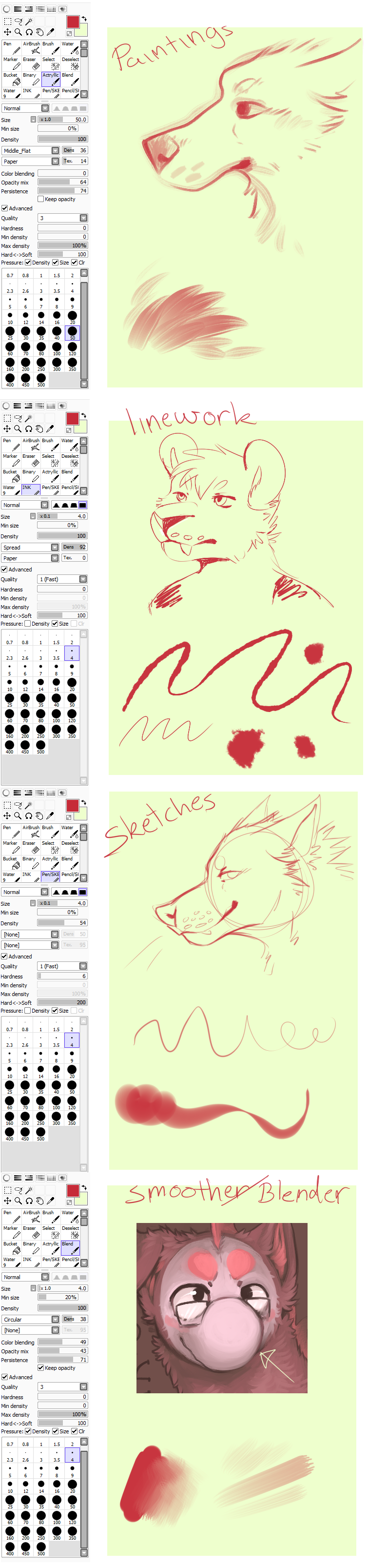 Chalk brush discount sai