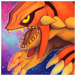 Groudon in SPACEEEE