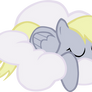 sleeping Derpy hooves VECTOR